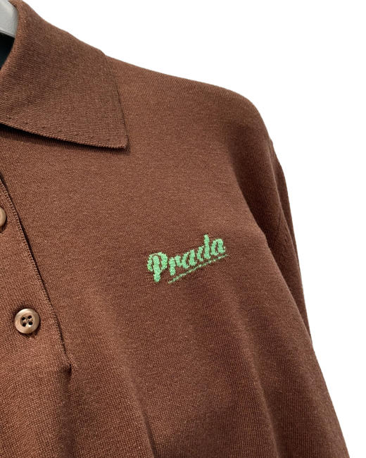 女款刺绣针织长袖polo衫zo020 商品图2