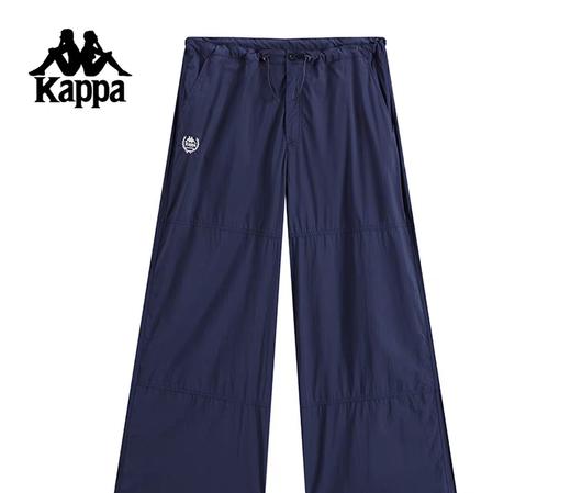 XY|Kappa卡帕背靠背运动长裤女士休闲宽松束脚裤跑步裤k0f62ay01-906 商品图0