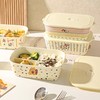 可爱卡通风格陶瓷饭盒便携式便当盒 商品缩略图1
