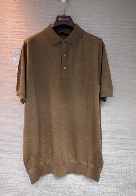 男款薄料短袖针织polo衫zo015