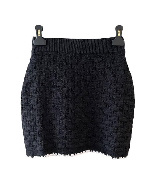 女款拼色针织半裙 可配套装he025 商品图1