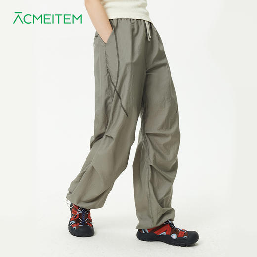 【出游季特惠】ACMEITEM爱棵米户外亲子轻量防晒长裤运动休闲直筒宽松裤子男女-GAH3021013C/GAH3021092C 商品图0