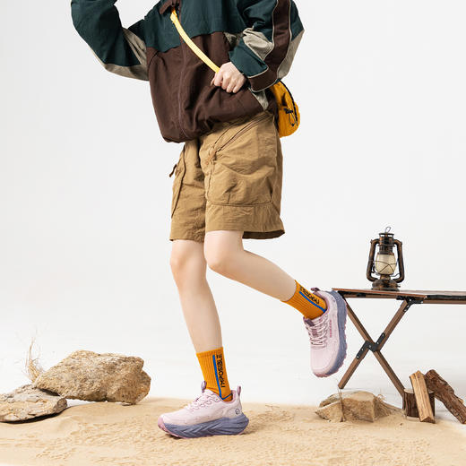 【高耐折网+TPU材质 二次橡塑发泡】防滑耐磨缓高弹震休闲跑鞋 商品图7