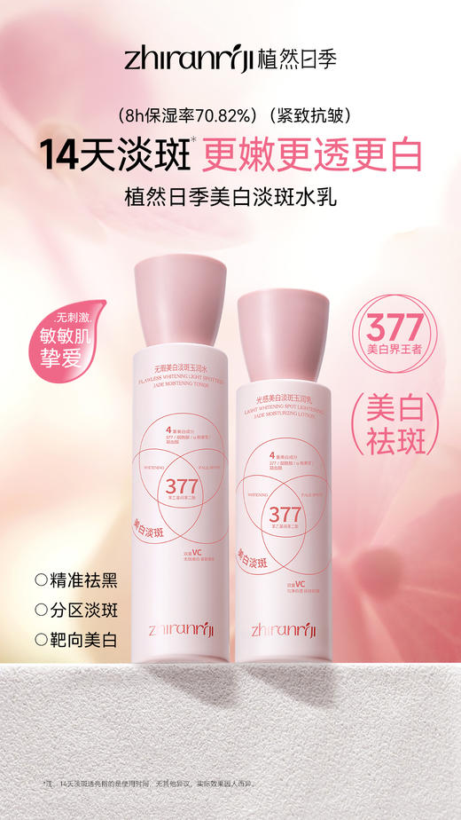 植然日季-光感美白淡斑玉润乳 商品图7