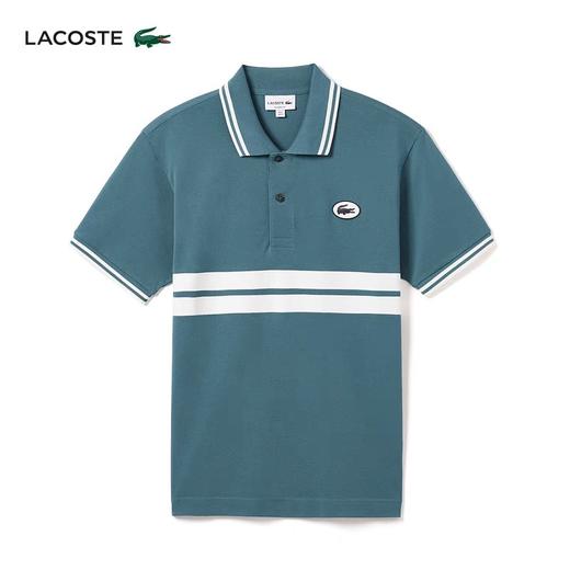 【5.3折】5楼法国鳄鱼LACOSTE拼色POLO衫 PH7447-98-IPM 吊牌价1290折后价690 商品图0