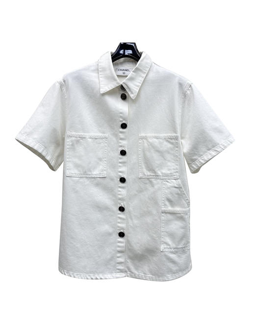 女款刺绣短袖牛仔衫 可配套装ba025 商品图0