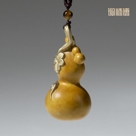 铜师傅 铜挂件《福禄（葫芦）》铜葫芦桌面办公室装饰送老师礼物 商品图3