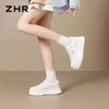 ZHR则则厚底内增高小白鞋女鞋春季新款超轻松糕底休闲运动鞋板鞋 商品缩略图8