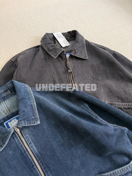 Undefeated五道杠印花logo牛仔夹克 商品图3