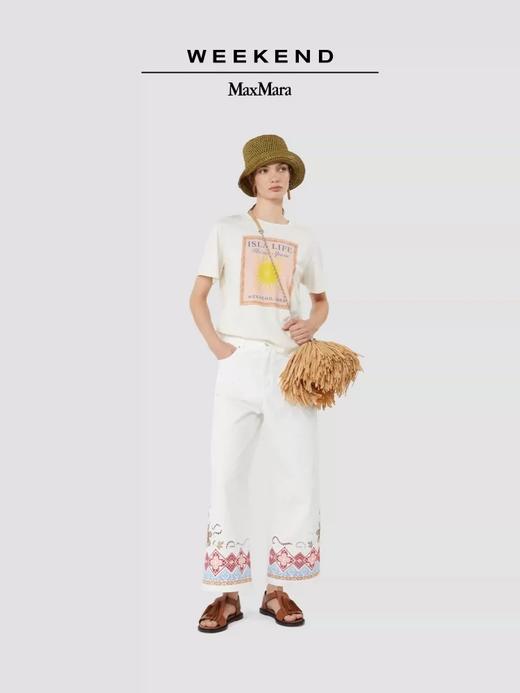 2FWeekend MaxMara 26春夏棉质圆领短袖吊牌价1400元 商品图0