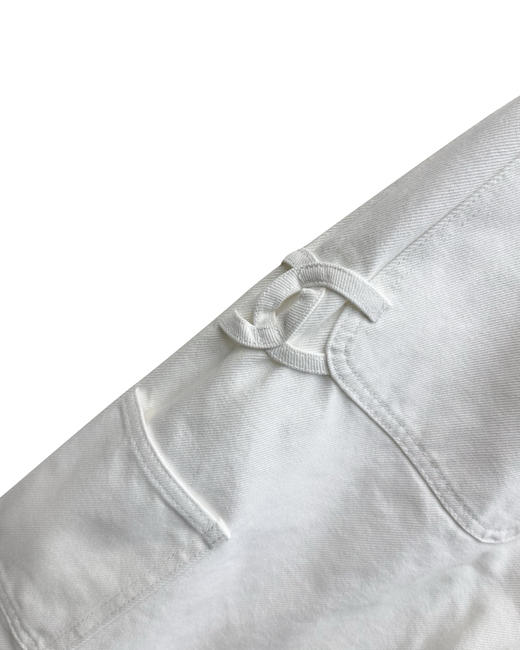 女款刺绣牛仔中短裤 可配套装ba025 商品图2