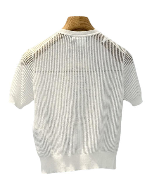 女款镂空短袖针织衫ba010 商品图1