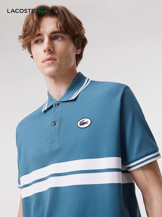 【5.3折】5楼法国鳄鱼LACOSTE拼色POLO衫 PH7447-98-IPM 吊牌价1290折后价690 商品图1