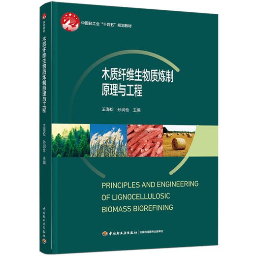 木质纤维生物质炼制原理与工程（中国轻工业“十四五”规划教材） 商品图0