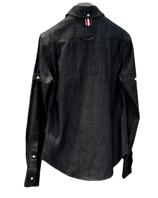 女款牛仔长袖衬衫la022 商品图1