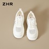 ZHR网面透气6cm厚底小白鞋26夏季新款小个子超轻运动休闲鞋女鞋 商品缩略图3