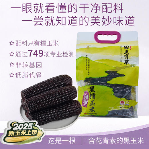 东北黑玉米黄玉米# 香嫩糯甜，通过非转基因、农残等749项检测，黑玉米花青素满满，黄玉米煲汤、炒菜、榨汁、做甜点、拌沙拉 商品图1