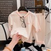 39.9秒杀❗️薄款儿童家居服夏季莫代尔男童女童冰丝睡衣长袖长裤空调服套装 商品缩略图6