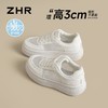 ZHR【增高3cm】超透气网面小白鞋2026夏超轻运动鞋休闲鞋松糕鞋女 商品缩略图0
