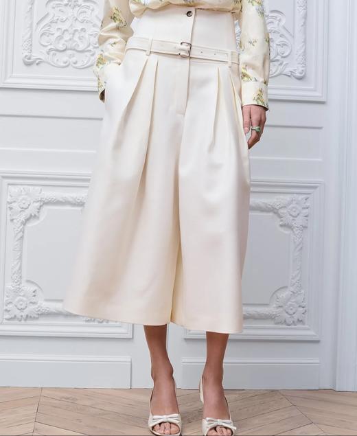 女款高腰褶裥A字裙裤ba010 商品图3