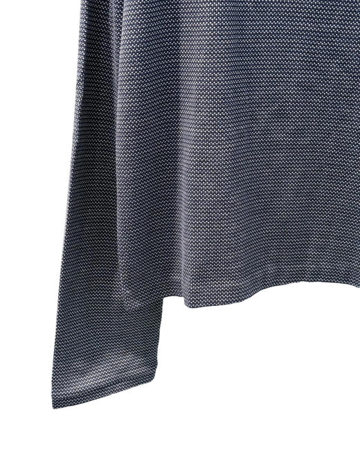 中性款刺绣宽松长袖T恤la017 商品图2