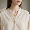 PALUOPO/PL帕罗桑蚕丝通勤中袖真丝衬衫ES21028J-C 商品缩略图4