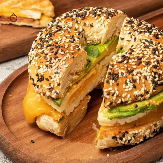 企鹅市集|贝果组合 外酥内软bagel 韧劲十足 纽约式贝果 早餐面包 新鲜制作 商品图4