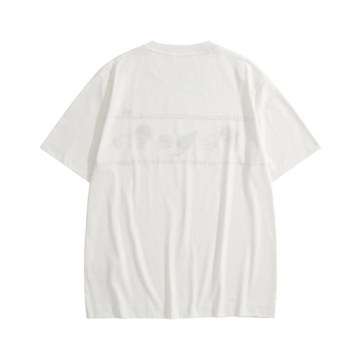 男款纯棉刺绣短袖T恤ba011 商品图1