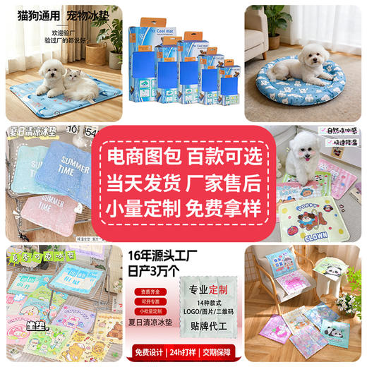 夏季用品降温宠物冰垫坐垫夏天狗狗耐抓耐咬宠物凉垫防水凝胶冰窝 商品图2