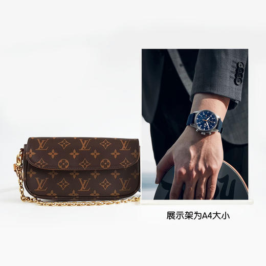 【95新】LV路易威登M81911棕色老花Ivy腋下包链条包单肩包女士200426NJS08 商品图9