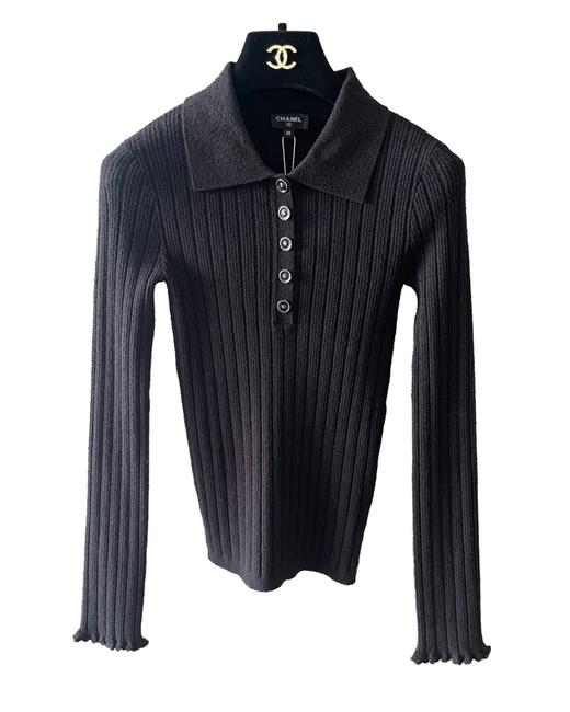 女款弹力修身针织上衣he025 商品图0