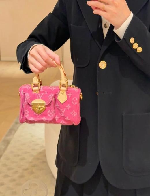 Speedy Nano牛仔手袋单肩包fe 商品图4