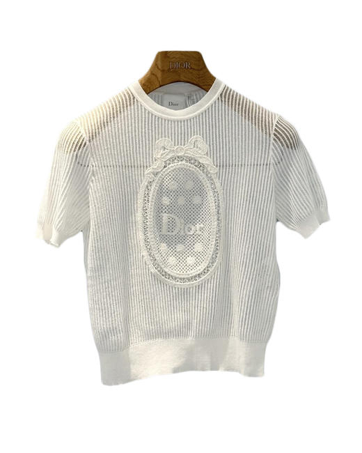 女款镂空短袖针织衫ba010 商品图0