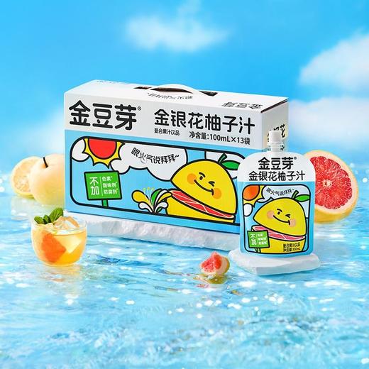 J金豆芽100ml*12金银花柚子汁X 商品图2