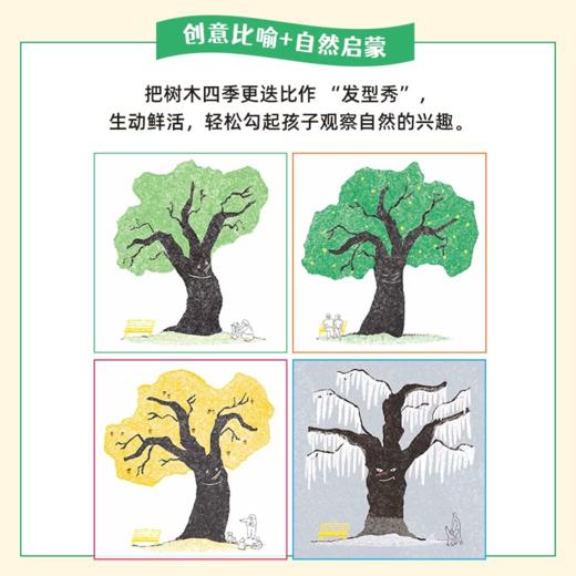 【走，去书里玩——联合推荐书单】树先生的新发型 曹璐璐/著 2026年春季 百班千人 一年级阅读书目 儿童绘本 故事书籍 小学生 商品图2