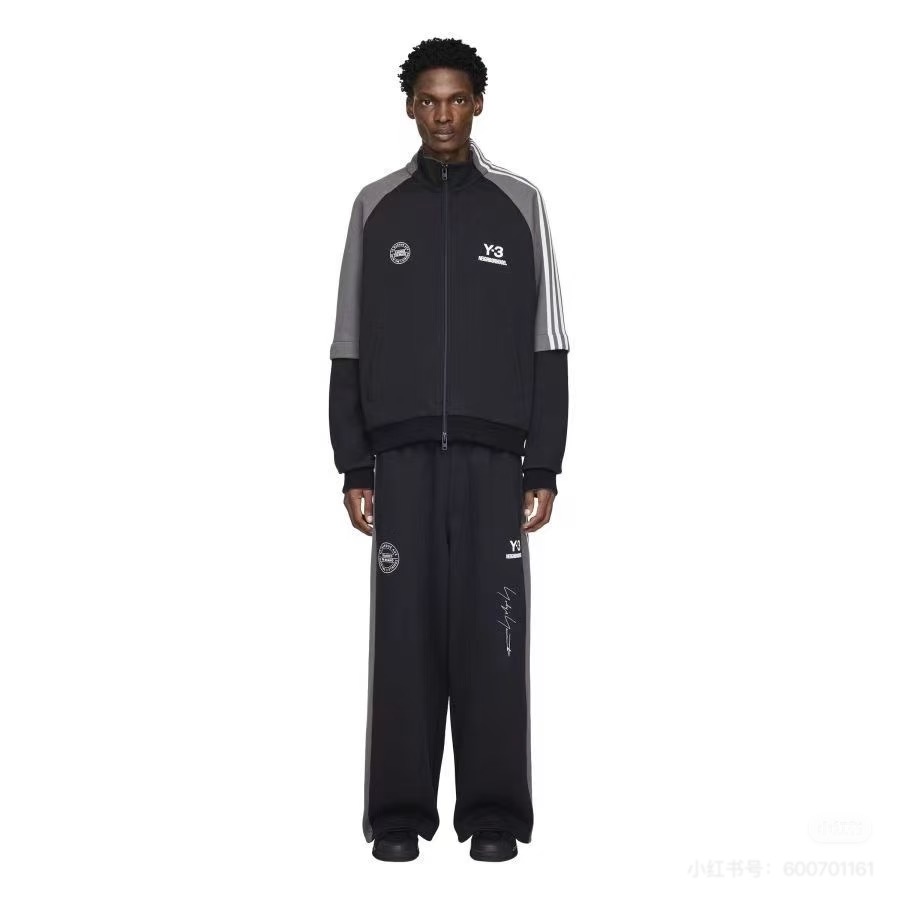 Y-3山本耀司✖️ NEIGHBORHOOD联名款春款袖子可拆卸针织套装