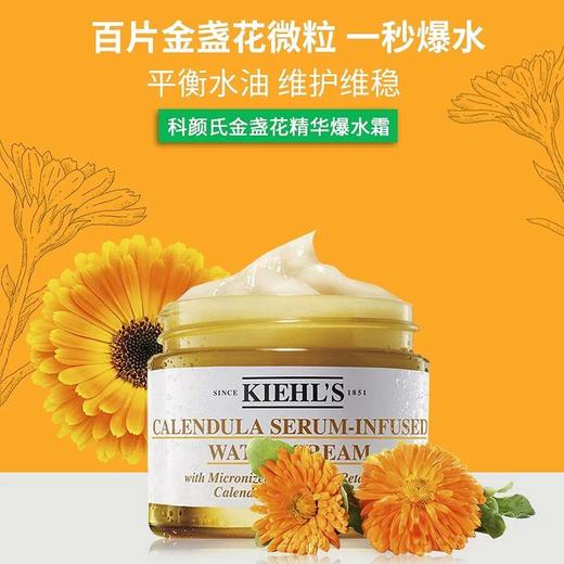 【Kiehl'S科颜氏金盏花三件套】（舒缓保湿金盏花面霜100ml+洁面230ml+爽肤水500ml）-wskl581_bba 商品图4