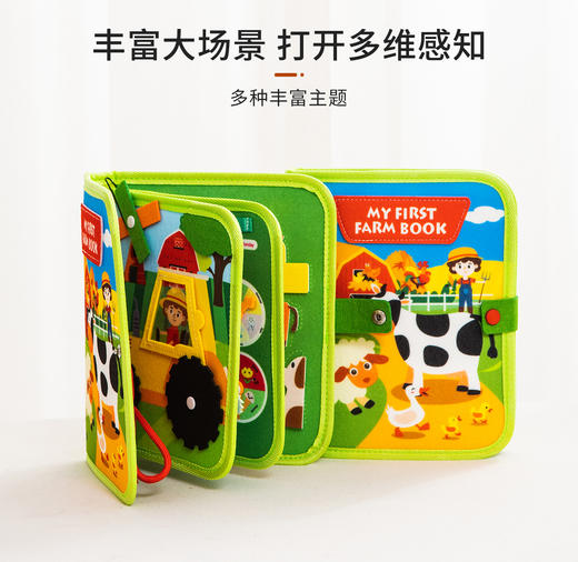 【赠品展示】毛毡布书 商品图2