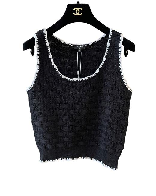 女款拼色针织背心 可配套装he025 商品图0