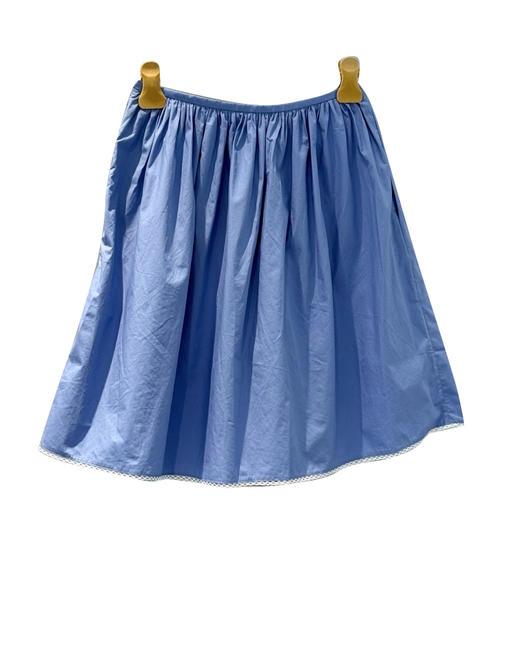 女款棉质蕾丝边双袋半裙la017 商品图1