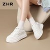 ZHR则则厚底内增高小白鞋女鞋春季新款超轻松糕底休闲运动鞋板鞋 商品缩略图9