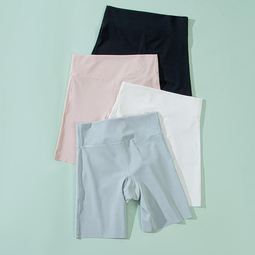 【39.9抢2条❗️冰丝儿童安全裤】安全裤+内裤二合一设计不夹PP，10A 抗jun面料呵护肌肤，轻薄冰丝材质清爽透气，夏季薄款冰丝打底短裤儿童无痕内裤配裙子QQ 商品图2