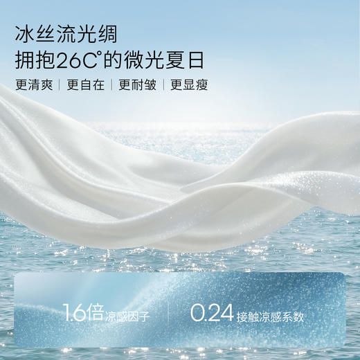 【家居服专场】嫚熙女士睡衣夏季薄款吸湿柔顺冰丝流光绸家居服套装情侣短袖新品 商品图1