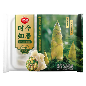 J思念400g时令知春饺春笋荠菜猪肉水饺
