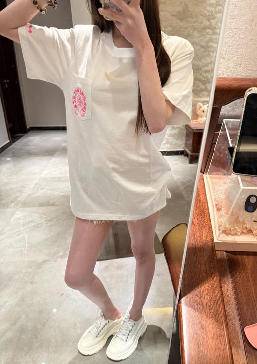 中性款口袋印花短袖T恤ba009 商品图2