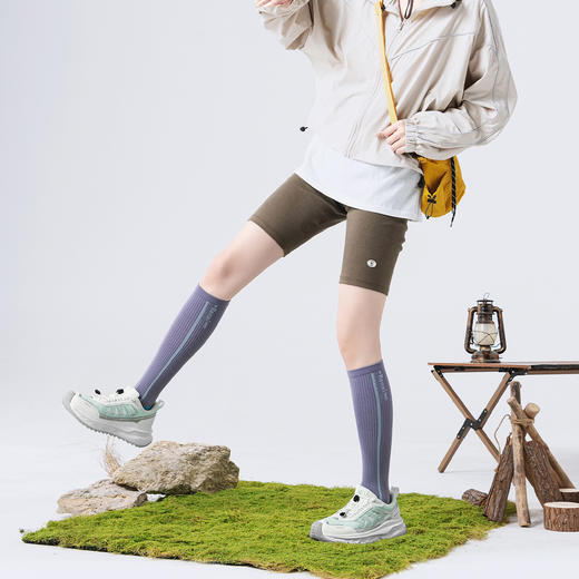 【耐造牛筋底 免系鞋带 缓震回弹】头层牛皮鞋面情侣款缓震休闲跑鞋 商品图5