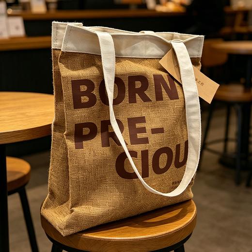 【赠品展示】「去有机的地方」高定黄麻包2601 商品图2