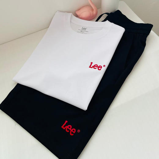 Lee 情侣索罗娜冰丝 T恤/短裤 舒适自在 轻盈柔软 商品图4