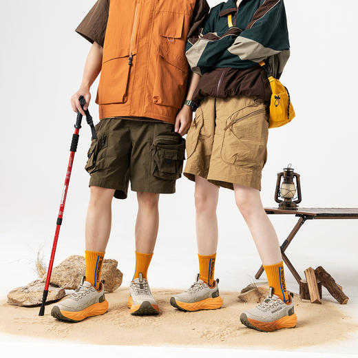 【高耐折网+TPU材质 二次橡塑发泡】防滑耐磨缓高弹震休闲跑鞋 商品图6