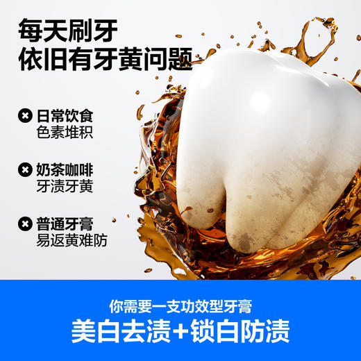 【新品上线】参半专效美白牙膏森林薄荷味(100g) 商品图1